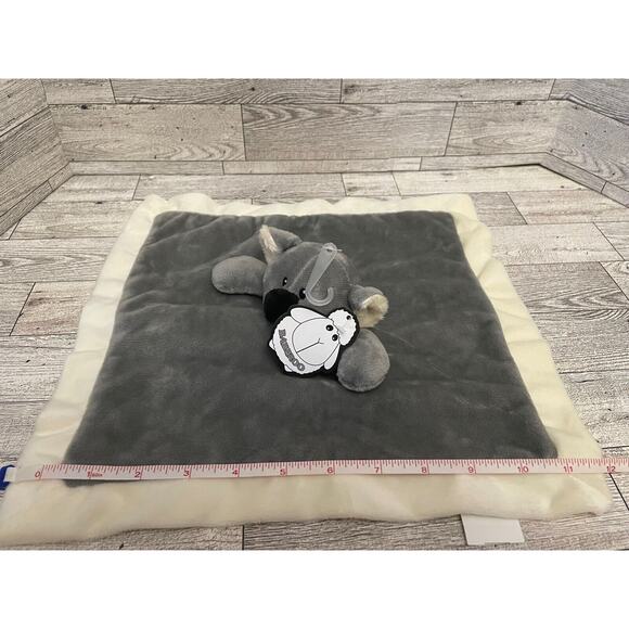 Baberoo Koala Dark Gray Lovey Security Blanket Baby Soother Soft - Picture 8 of 8